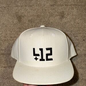 Pittsburgh Cap with Black 412 Design